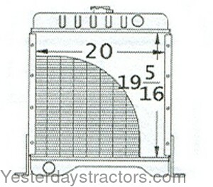 126522A1 Radiator 126522A1