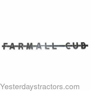 Farmall Cub Side Emblem 126677