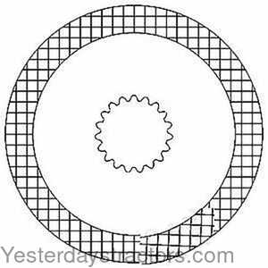 John Deere 2940 PTO Clutch Disc 127044