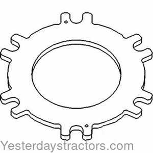 John Deere 7210 Clutch Plate 127082