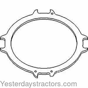 John Deere 8110T Seperator Reverse Brake Plate 127113