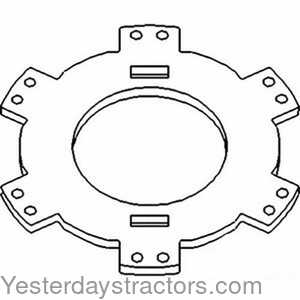 John Deere 6800 Clutch Plate 127124