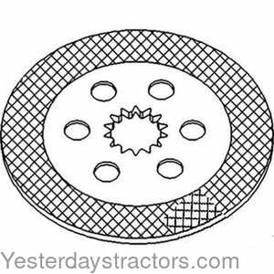 John Deere 7500 Brake Disc 127127