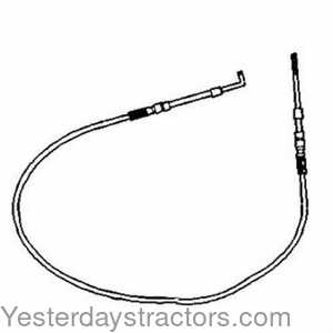 John Deere 4640 Cable - Control 128475