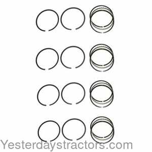 Farmall 100 Piston Ring Set - 3.1875 inch Bore - 4 Cylinder 128884