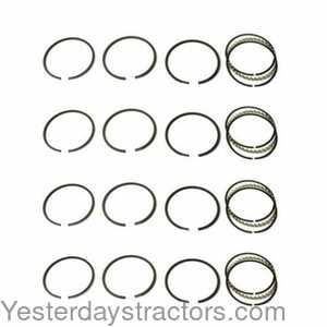 Oliver 66 Piston Ring Set - 3.750 inch Overbore - 4 Cylinder 128891