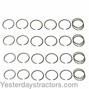 Farmall W40 Piston Ring Set - Standard - 4 Cylinder 128906