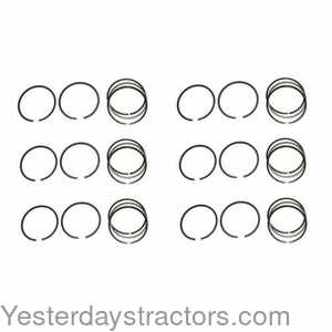 Farmall Hydro 186 Piston Ring Set - Standard - 6 Cylinder 128913