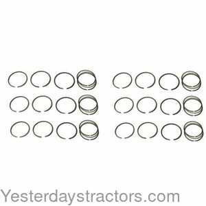 Minneapolis Moline G900 Piston Ring Set - Standard - 6 Cylinder 129034