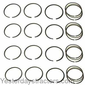 Ford 8N Piston Ring Set - 3.270 inch Overbore - 4 Cylinder 129090