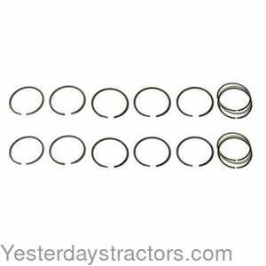 John Deere 730 Piston Ring Set - .045 inch Oversize - 2 Cylinder 129156