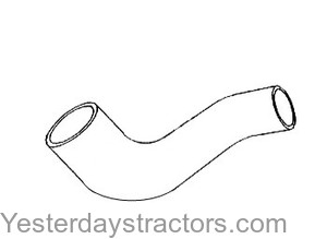 Farmall 284 Radiator Hose Upper 1438669R1