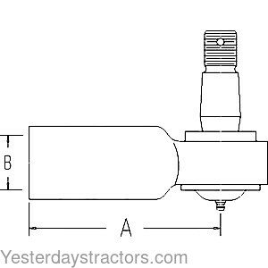 Farmall 278 Tie Rod 1502269C2