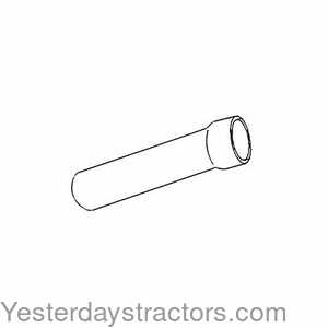 John Deere 4520 Radiator Hose - Upper 150809