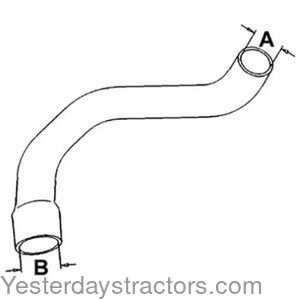 150850 Radiator Hose - Lower 150850