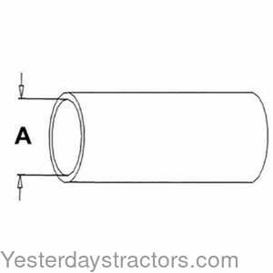 John Deere 8440 Radiator Hose - Upper 150875