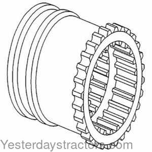 Massey Ferguson 342 Planetary Shifter Coupler 151825