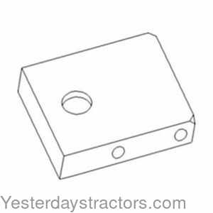 John Deere 7210 Draft Link End Lock Plate 153449
