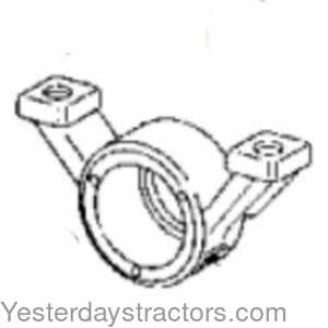 John Deere 5715 Rear Axle Support - Carraro 154534