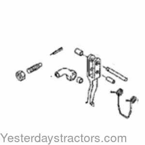 John Deere 5200 Clutch Levers Kit - Carraro 154551