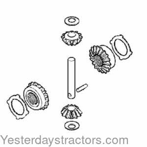 John Deere 5105 Front Axle Differential Kit - Carraro 154561