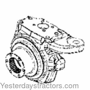 John Deere 5220 Front Axle Swivel Housing 154592