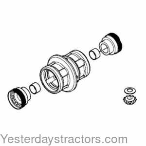 John Deere 5205 Differential Housing Kit - Carraro 154601