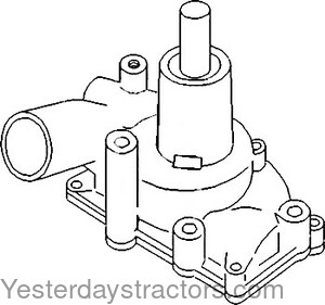 Oliver 1855 Water Pump 157069AS