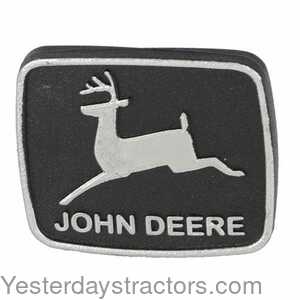 JOHN DEERE 4 inch wide 2-legged Silver Deer DECALS Tractor Computer Cut J1954 