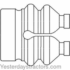 Massey Ferguson 398 Gear Shift Boot 158902