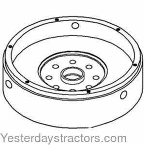 Farmall 574 Flywheel With Ring Gear 159142