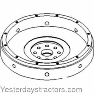 Farmall 1066 Flywheel With Ring Gear 159149