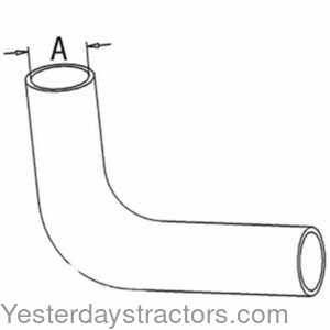 159280 Radiator Hose - Upper 159280