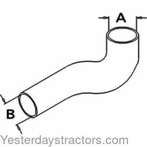 159407 Radiator Hose - Lower 159407