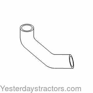 Massey Ferguson 4360 Radiator Hose - Lower 159458