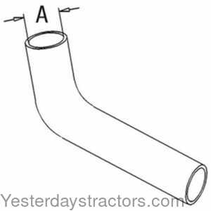 Massey Ferguson 245 Radiator Hose - Upper 159501