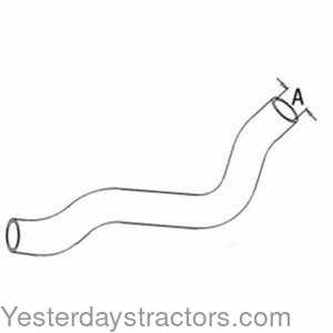 159642 Radiator Hose - Upper 159642