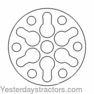 Ford 981 Hydraulic Pump Cover Gasket 160522