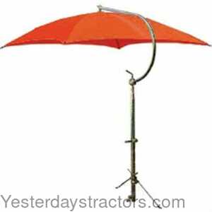 161192 Tractor Umbrella with Frame & Mounting Bracket - Orange 161192