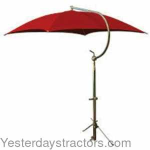 161193 Tractor Umbrella with Frame & Mounting Bracket - Red 161193