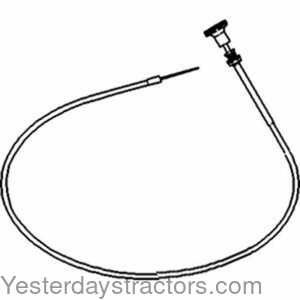 John Deere 4000 Cable - Choke 161905