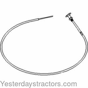 Massey Ferguson 255 Cable - Choke 161909