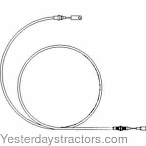 Ford 8340 Cable - Throttle 162000