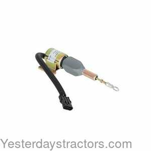 Case 821C Fuel Solenoid Assembly - 24V Straight Bracket 162002