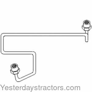 John Deere 4350 Injection Line - #3 Cylinder 162798