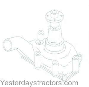 Oliver Super 55 Water Pump 162900AS