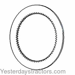 Case 2094 Steel Clutch Plate 164400