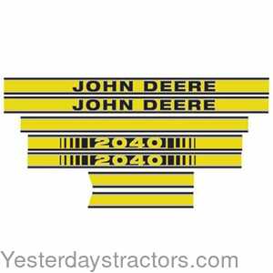 John Deere 2040 Tractor Decal Set 164899