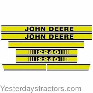 John Deere 2240 Tractor Decal Set 164903