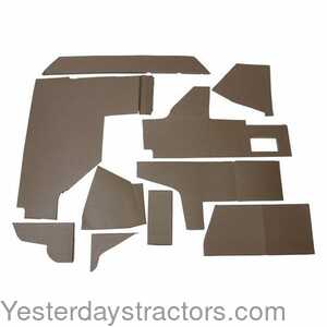 John Deere 4250 Upholstery Kit - 10 Piece Brown 165967